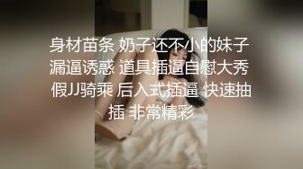 身材苗条 奶子还不小的妹子 漏逼诱惑 道具插逼自慰大秀 假JJ骑乘 后入式插逼 快速抽插 非常精彩